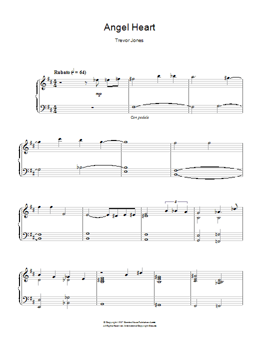 Learn to play Trevor Jones Angel Heart (Looking For Johnny/Johnny Favourite) sheet music for Piano Solo in minutes. Trevor Jones Angel Heart (Looking For Johnny/Johnny Favourite) sheet music notes and chords. Download Printable PDF.