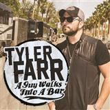 Download or print Tyler Farr Guy Walks Into A Bar Sheet Music Printable PDF 7-page score for Pop / arranged Piano, Vocal & Guitar Chords (Right-Hand Melody) SKU: 159441