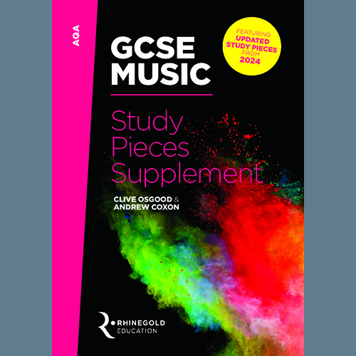 AQA GCSE Music Study Pieces Supplement (New study pieces from 2024 onwards) cover image