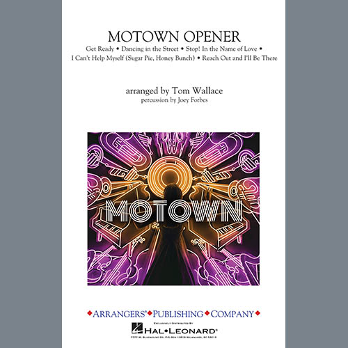 Motown Theme Show Opener (arr. Tom Wallace) - Trumpet 1 cover image