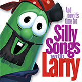 Download or print VeggieTales Larry's High Silk Hat Sheet Music Printable PDF 13-page score for Children / arranged Piano, Vocal & Guitar Chords (Right-Hand Melody) SKU: 19799