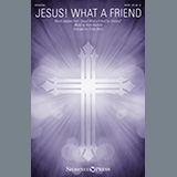 Download or print Vicki Bedford Jesus! What A Friend (arr. Cindy Berry) Sheet Music Printable PDF 8-page score for Sacred / arranged SATB Choir SKU: 445591