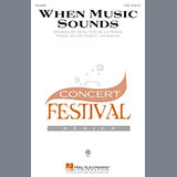 Download or print Victor C. Johnson When Music Sounds Sheet Music Printable PDF 13-page score for Concert / arranged TTBB Choir SKU: 174230