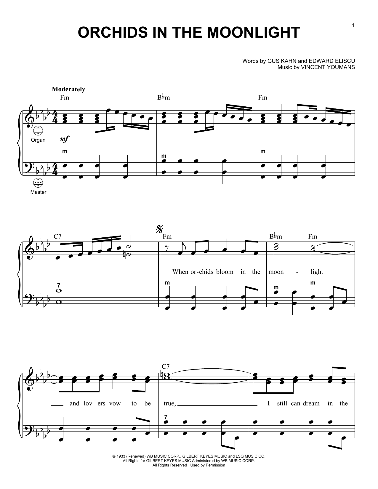 Learn to play Gary Meisner Orchids In The Moonlight sheet music for Accordion in minutes. Price: 7.8900$ Gary Meisner Orchids In The Moonlight sheet music notes and chords arranged for Accordion