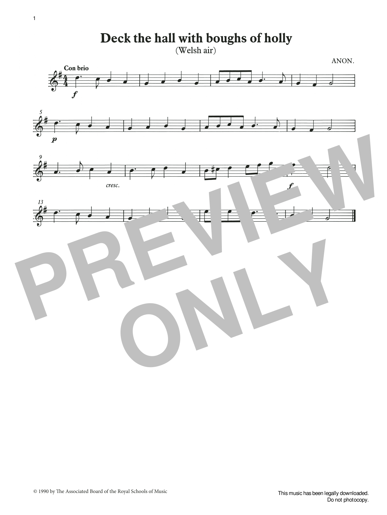 Learn to play Welsh Air Deck the halls with boughs of holly from Graded Music for Tuned Percussion, Book I sheet music for Percussion Solo in minutes. Price: 4.4900$ Welsh Air Deck the halls with boughs of holly from Graded Music for Tuned Percussion, Book I sheet music notes and chords arranged for Percussion Solo