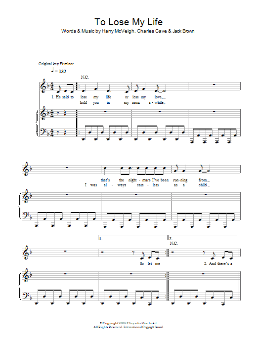 fresh sheet music