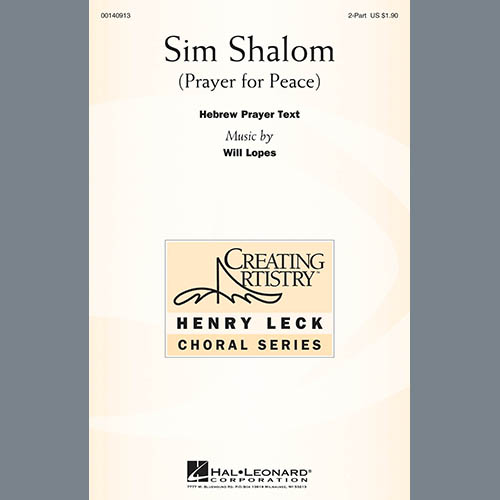 Will Lopes Sim Shalom Profile Image