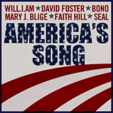 Download or print will.i.am America's Song Sheet Music Printable PDF 7-page score for Pop / arranged Piano, Vocal & Guitar Chords (Right-Hand Melody) SKU: 68228