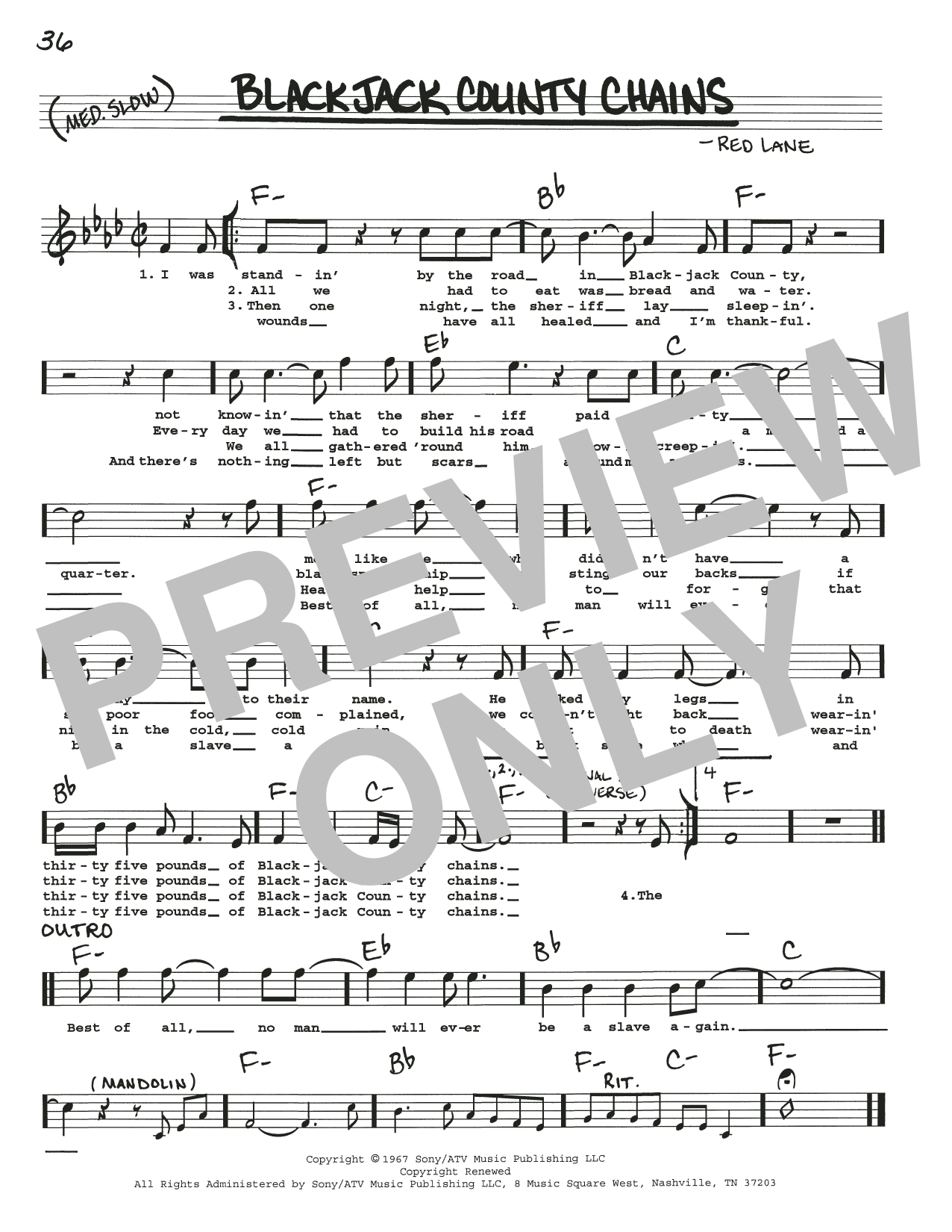 Willie Nelson Blackjack County Chains sheet music notes and chords. Download Printable PDF.