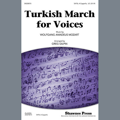 Wolfgang Amadeus Mozart Turkish March (arr. Greg Gilpin) Profile Image