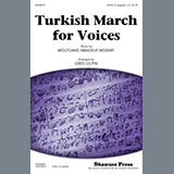 Download or print Wolfgang Amadeus Mozart Turkish March (arr. Greg Gilpin) Sheet Music Printable PDF 15-page score for Concert / arranged SATB Choir SKU: 86501