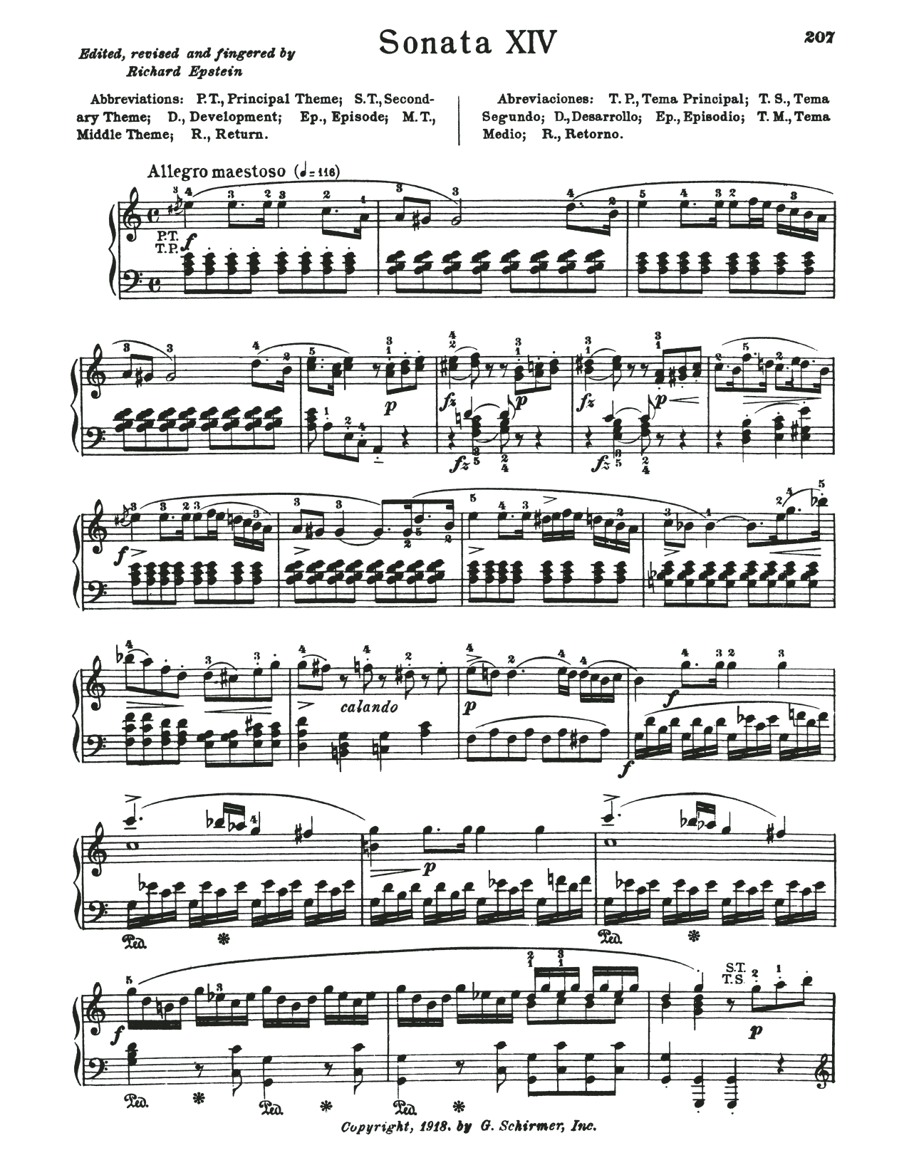 Wolfgang Amadeus Mozart "Sonata In A Minor, K. 310" Sheet Music for ...
