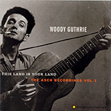 Download or print Woody Guthrie Jesus Christ Sheet Music Printable PDF 3-page score for Folk / arranged Easy Guitar SKU: 21192