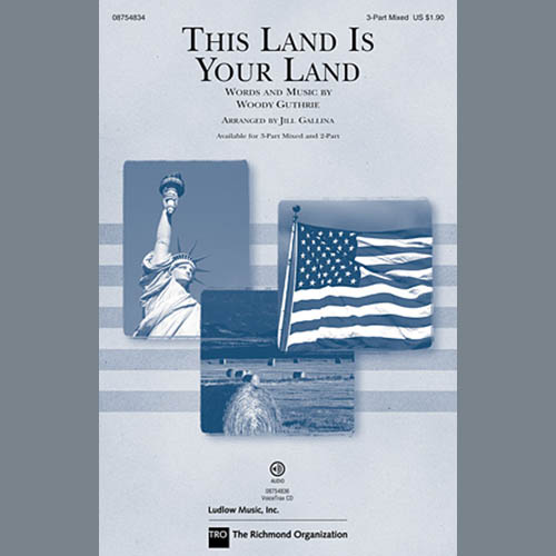 Woody Guthrie This Land Is Your Land (arr. Jill Gallina) Profile Image