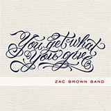 Download or print Zac Brown Band Martin Sheet Music Printable PDF 3-page score for Pop / arranged Guitar Chords/Lyrics SKU: 162850