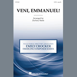 Download or print Zachary Steele Veni, Emmanuel Sheet Music Printable PDF 9-page score for Concert / arranged SATB Choir SKU: 1332598