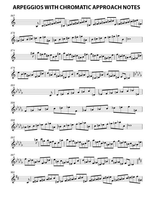 arpeggios